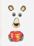 Bear Tree Face Bird Feeder