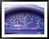 Bmw Z3 Dashboard Framed Art Poster Print by Harvey Schwartz, 49x39