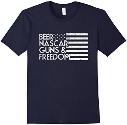 Men's Beer, Nascar, Guns and Freedom XL Navy