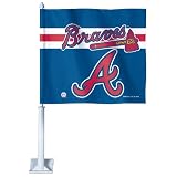 MLB Atlanta Braves Car Flag