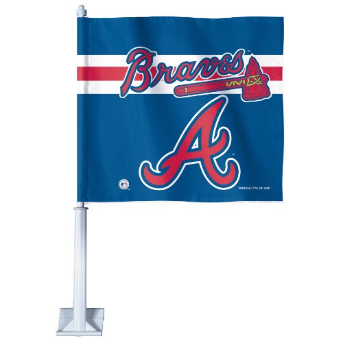 MLB Atlanta Braves Car Flag