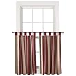 Home Stripe Cafe Tier Set - Red (42x36")
