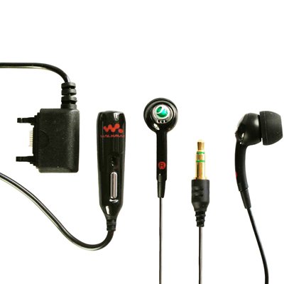 Genuine Sony Ericsson Stereo Handsfree HPM-70 - Black
