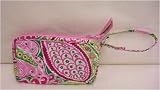 Vera Bradley Pinwheel Pink Wristlet~ So Handy