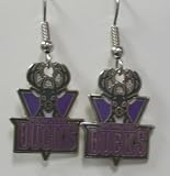 NBA Dangling Earrings - Milwaukee Bucks Logo