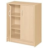 ClosetMaid 8570 Two-Door Storage Organizer, Maple