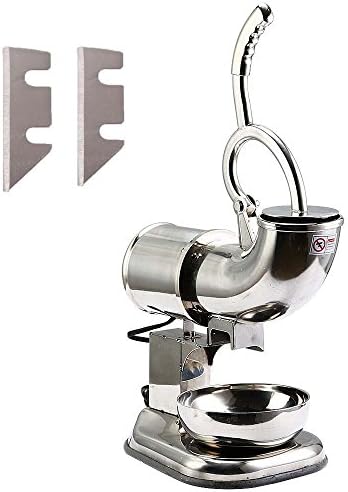 Eteyo with 2 Extra Blade NEW SNO Snow Cone PRO ICE Shaver Shaved Icee Maker Machine