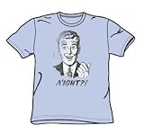 A'Ight - Adult Lt Blue S/S T-Shirt For Men