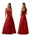 Sports : Elegantes Luxus Party Abendkleid, Farbe rot