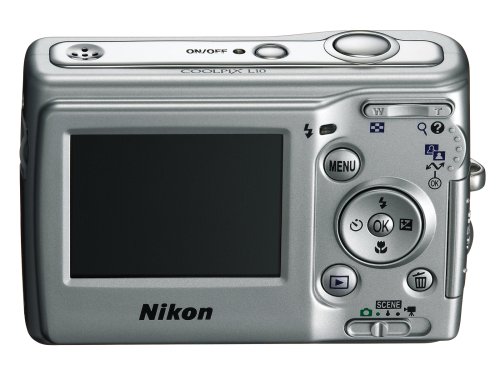 Nikon Coolpix L10 5MP Digital Camera with 3x Optical Zoom image