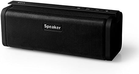 Stereo Wireless Bluetooth Speaker , 6W Output from Two 3W Drivers, Dual channel speakers system, 3-8 hours Playtime, Portable Bluetooth Speaker for iPhone, iPad, Samsung, HTC and More