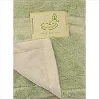 Beansprout Luxe Mink to Micro Mink Crib Throw Blanket