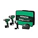 Hitachi KC10DAL 10.8-Volt Cordless 3-Tool Combo Kit