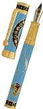 David Oscarson 2012 End Of Days Fountain Pen Azure Blue