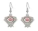 Cincinnati Reds Dangle Earrings - MLB Baseball Fan Shop Sports Team Merchandise