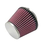 K&N RC-5128 Chrome Universal Air Filter by K&N