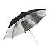 LimoStudio 40 Large Double Layer Black and Silver Photo Studio Light Reflector Umbrella Camera, AGG128