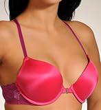 Charmed By Maidenform 2X Push Up Lace T Back Bra (CO134)