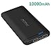 Portable Charger，Power Bank，10000mAh Portable Charger Fast Charging,Dual USB Port External Battery Charger for iPhone, iPad, Samsung Galaxy, Smart Phone,tablet(black)