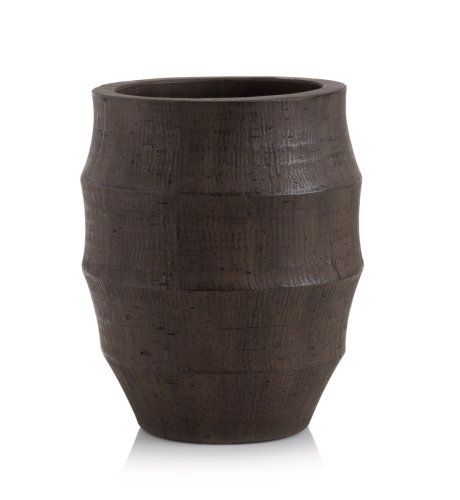Alfresco Small Ribbed Vase