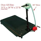 17 Gallon Low Profile Heavy Truck Oil Drain with Pump by Generic