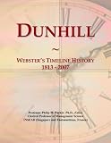 Dunhill: Websters Timeline History, 1813 - 2007