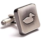 Vintage Look Duck Hunting Cufflinks Cuff Links