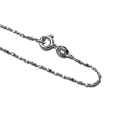 Italian All Star CAREFREE Sterling Silver Chain