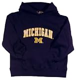 Michigan Wolverines Colosseum Kid's Auto Hoodie
