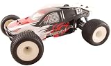 Black/Red HBX VRX-1 - Fully Built 1/8th Scale Nitro Radio Controlled Monster Truggy