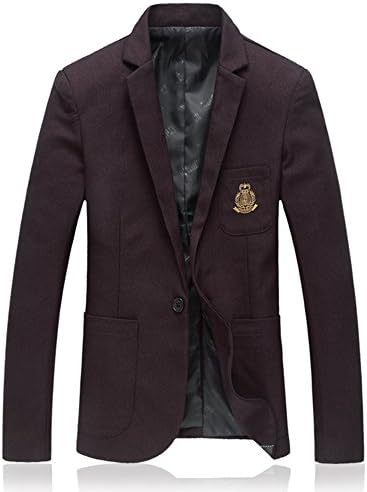 Jkjy Mens Vivid One-button Blazer (color3, 4XL)