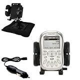 Delphi MyFi XM2 Go Auto Bean Bag Dash Holder with Car Charger - Uses Gomadic TipExchange