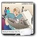 Londons Times Health and Vanity Trends Cartoons - Xeroxing Ones Ass - Mouse Pads