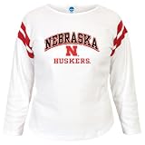 Women's Nebraska Cornhuskers 'Winning Feeling' 3/4 Sleeve T-Shirt