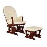 Shermag Cherry w/ Natural Glider/Ottoman