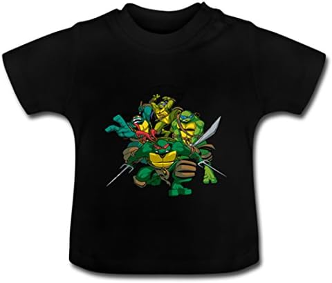 PPooqqer Teenage Mutant Ninja Turtles Baby Classic T-Shirt 5T Black