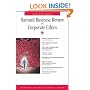 Harvard Business Review on Corporate Ethics (Harvard Business Review Paperback Series)