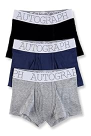 3 Pack Autograph Cotton Rich Classic Trunks