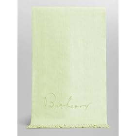 Burberry Pale Green Script Scarf 11628463-819