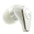 Skullcandy 50/50 In Ear Bud with In-Line Microphone and Control Switch/Volume S2FFCM-075 マイク付きイヤフォン (White/Chrome) 【国内未発売】【輸入品】