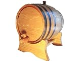 10 Liter (2.64 gallon) Oak Wine Barrel / Keg