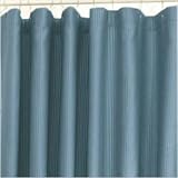 Ottoman Rib Shower Curtain in Aqua