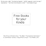 Free Books for Your Kindle
