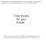 Free Books for Your Kindle