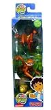 Go Diego Go! Safari Monkey Figure 3-Pack (Capuchin, Squirrel Monkey & Pygmy Marmoset)