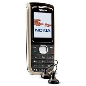 Nokia - T�l�phone portable 1650 - bibandes - �cran couleur - vibreur - haut parleur - radio FM - Noir