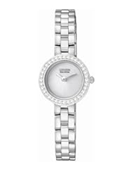 Citizen Womens EX1080-56A Eco-Drive Silhouette Crystal Watch