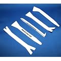 Bojo White Plastic Car Interior Trim Clip Pry Tool Kit