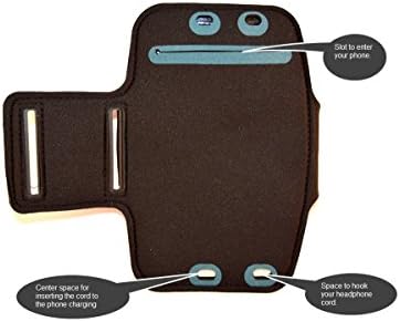 Luxury Sports Armband for Apple iPhone 6 plus 5.5 inches with Key holder Slot, Good Quality and light Weight, Anti-slip, Sweat Proof*, Velcro Band, Perfect Earphone Connection while Workout, Cycling, Running - Various colors (Black, White, Red, Pink, Green, Gray, Light blue, Blue, Purple, Yellow) (Green)