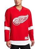 NHL Men's Detroit Red Wings #13 Pavel Datsyuk Reebok Edge Premier Player Jersey (Red, X-Large)